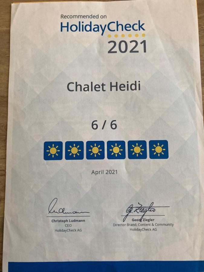 Chalet Heidi Apartment Rottach-Egern Luaran gambar